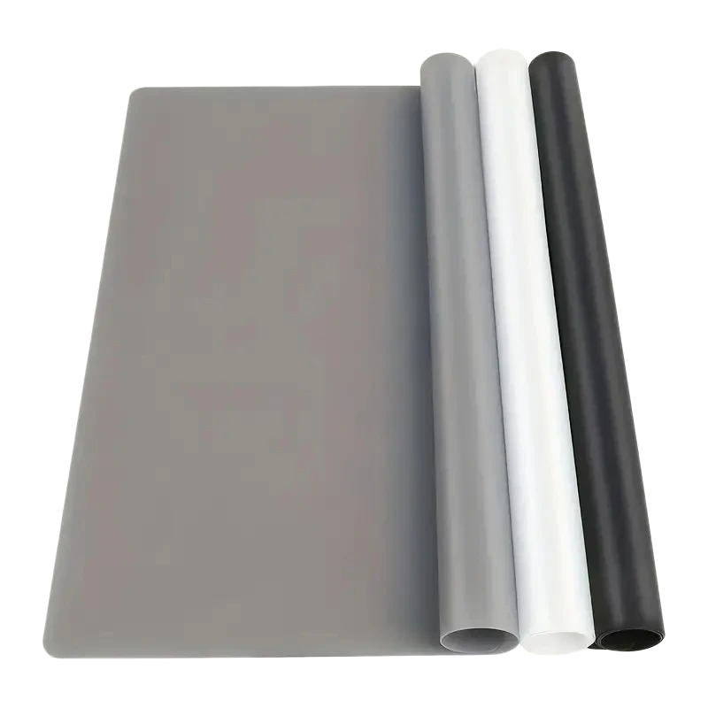 Camping Cooking Mat - Tappetino in Silicone Multicolore Grande, Antiaderente,