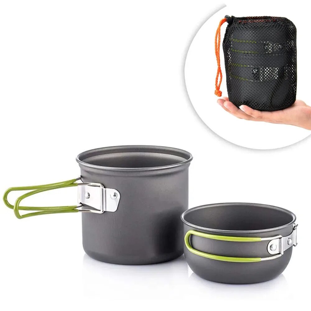Camping Cooking Accessories Set - Pentole da campeggio Kit da pasticcio