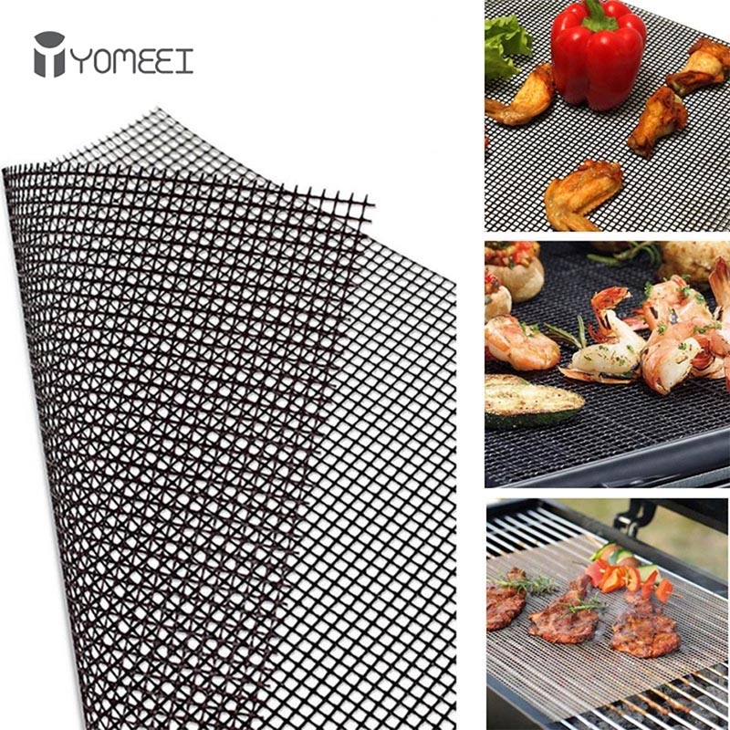 Camping Cooking Meat - YOMEEI 1 Pz Barbecue Griglia Tappetini