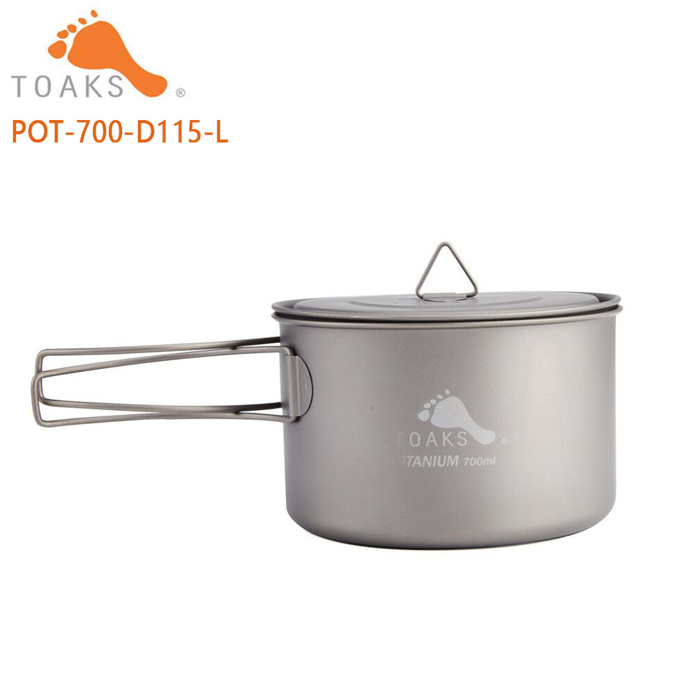 Camping Cooking System - TOAKS pentole da campeggio in puro