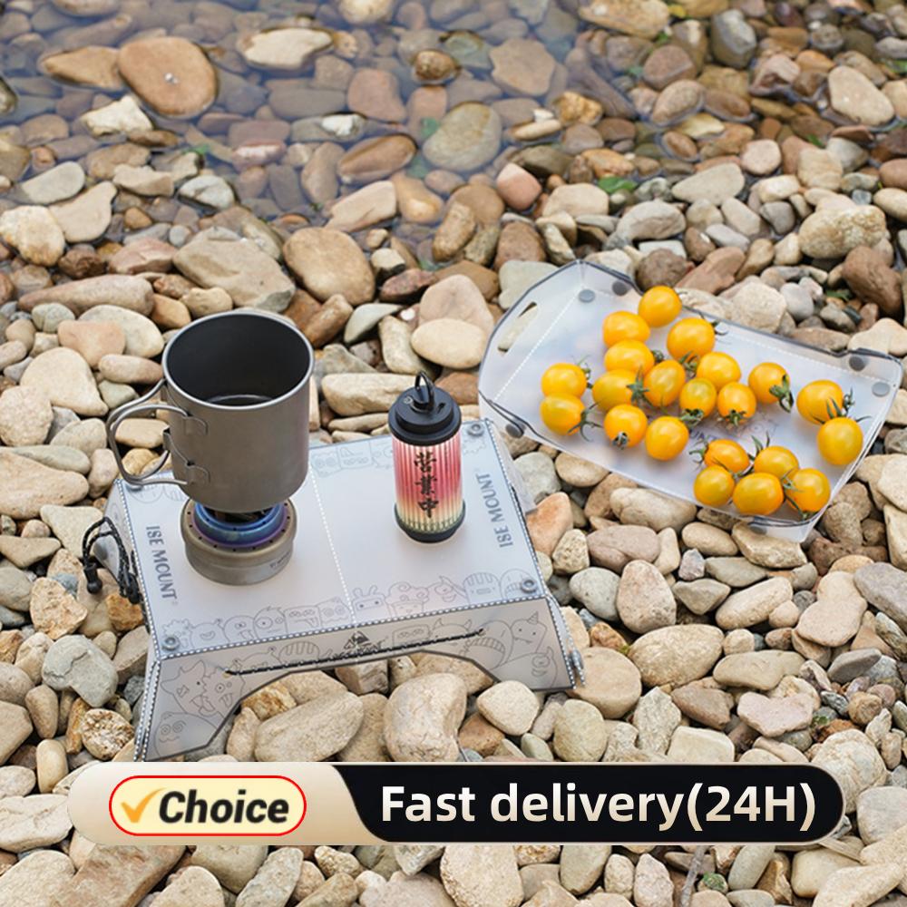 Camping Cooking Table Foldable - Mini tavolo da campeggio pieghevole portatile