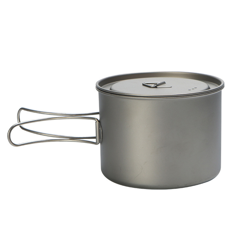 Camping Cooking System - Picnic all'aperto pentola in titanio 750ml
