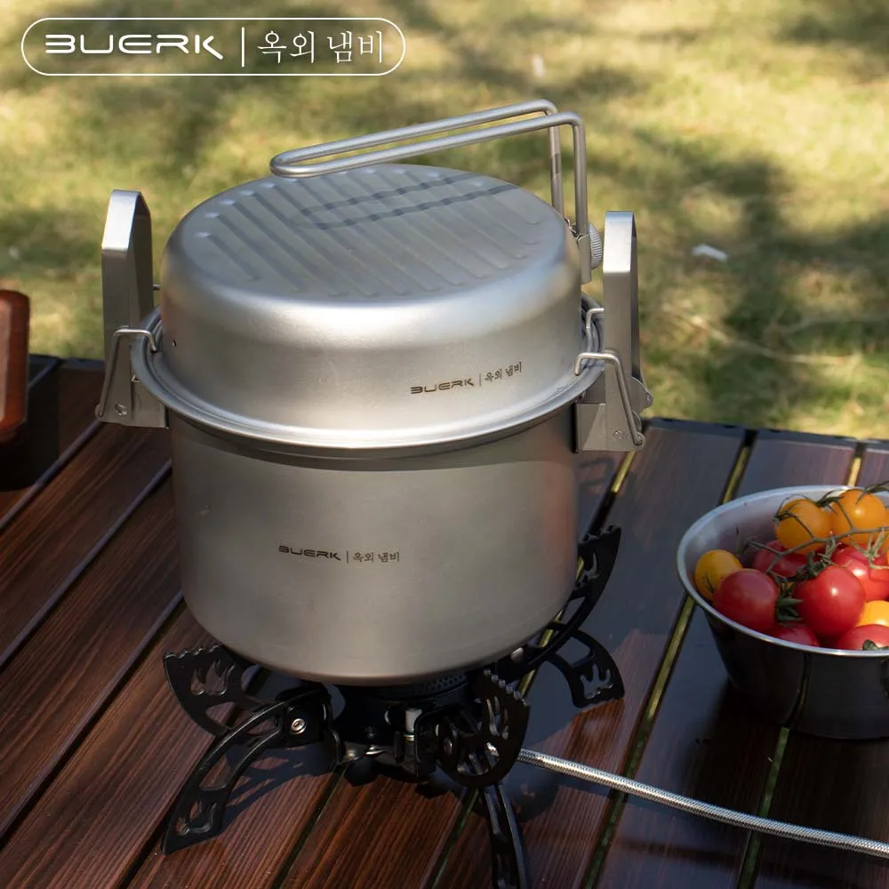 Camping Cooking System - Pentola multifunzionale per cottura a vapore