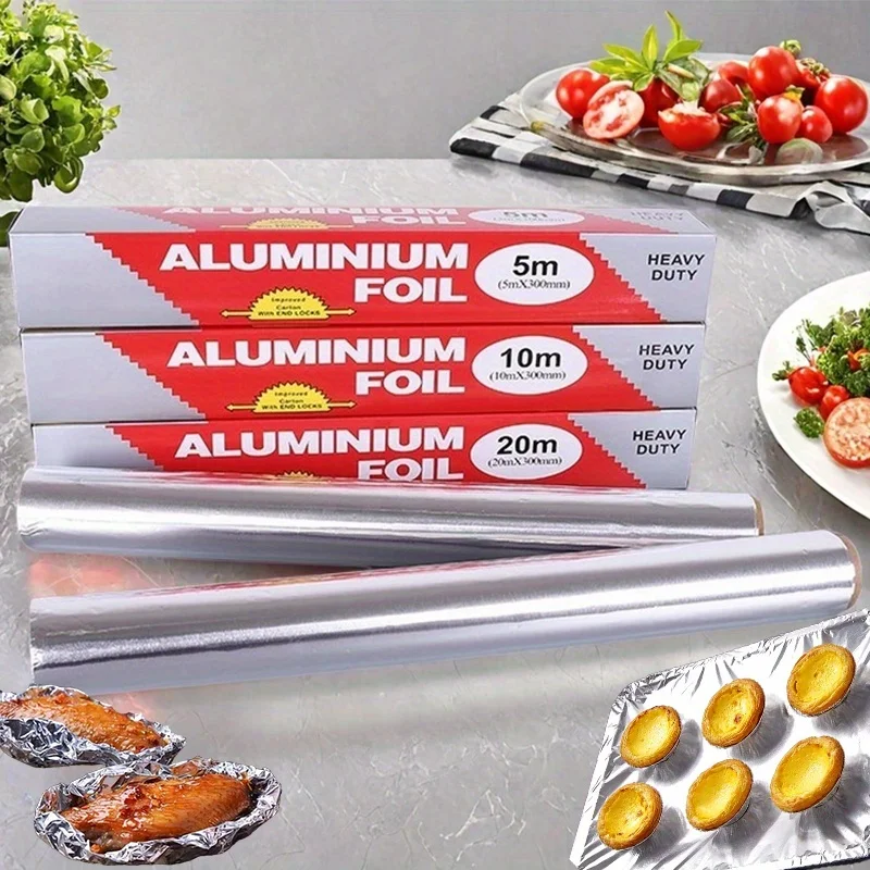 Aluminum Foil Heavy Duty - Foglio di alluminio resistente Fogli di