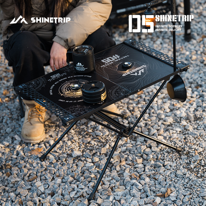 Camping Cooking Table Foldable - Supporto da Tavolo Multifunzionale IGT ShineTrip