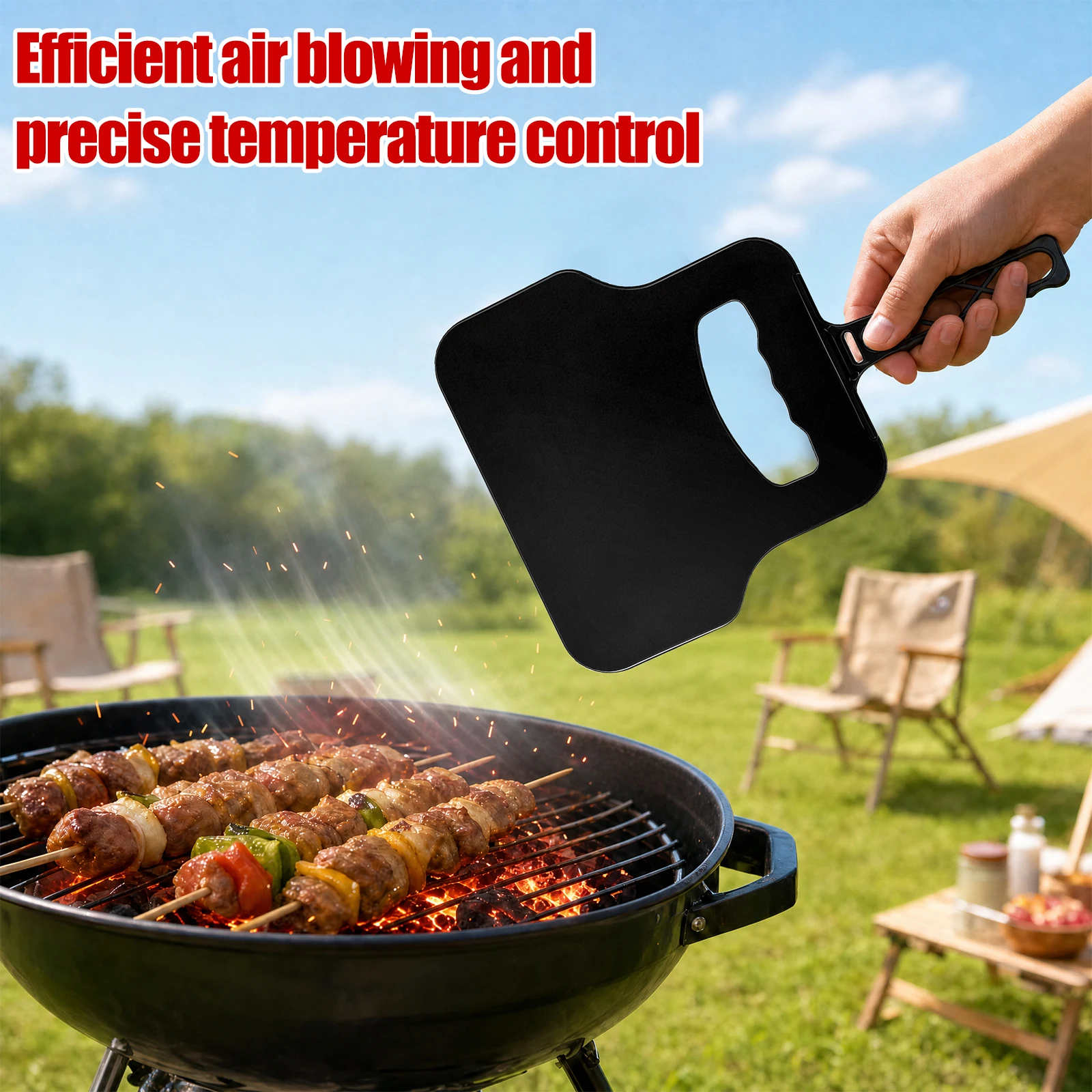 Ventilatore Manuale in Plastic - Camping Cooking Meat recensione e prezzo