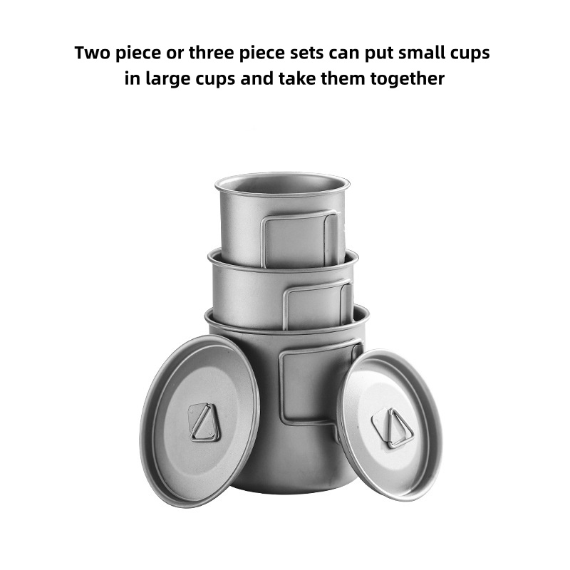 Tazza da campeggio in titanio  - Camping Cooking Survival recensione e prezzo