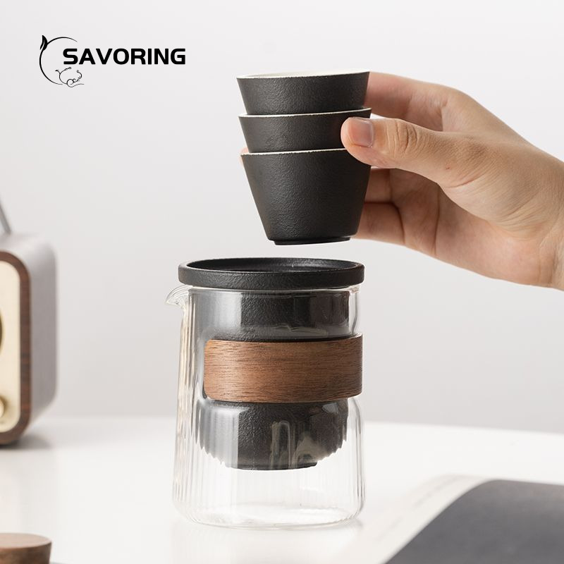 Semplice set da tè in ceramica - Camping Cooking Utilities recensione e prezzo