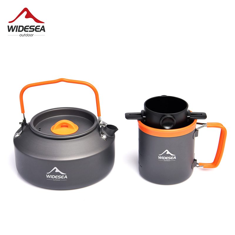 Widesea Campeggio Caffè Pentol - Camping Cooking Set With Kettle recensione e prezzo