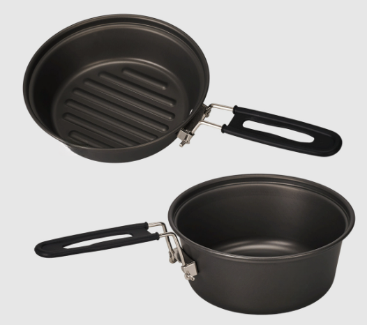 Set di pentole da campeggio in - Camping Cooking Set With Kettle recensione e prezzo