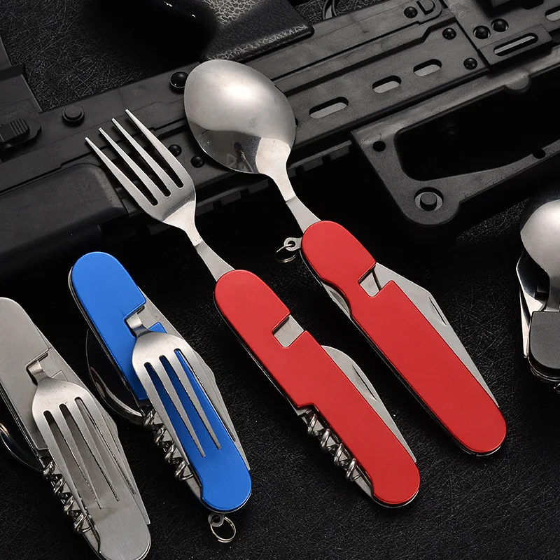 Stoviglie pieghevoli 4 in 1 Ut - Camping Cooking Survival recensione e prezzo
