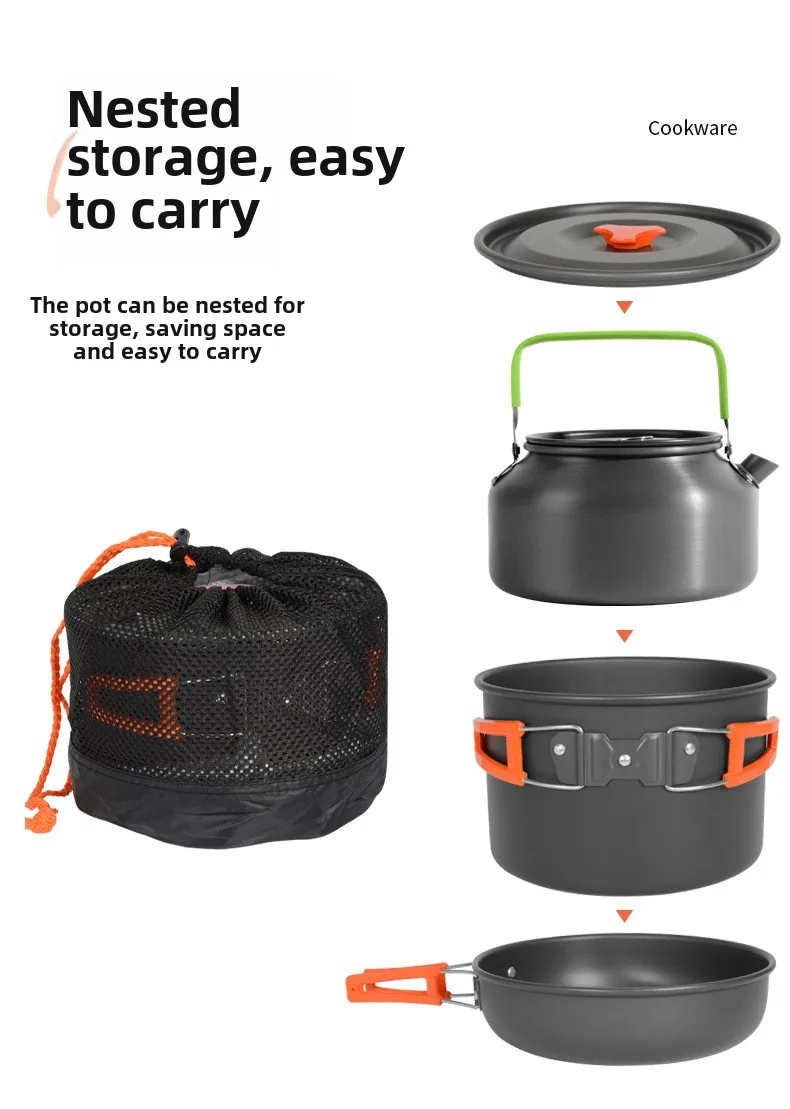 DS-308 Set da cucina da estern - Camping Cooking Set Ds 308 recensione e prezzo