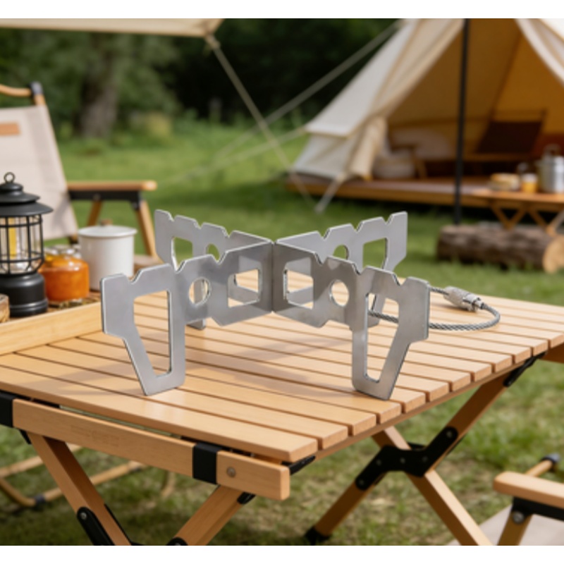1 Paio di Supporti a Croce in  - Camping Cooking Alcohol recensione e prezzo