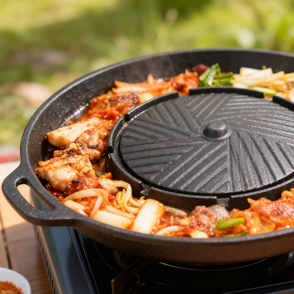 KOSUN Padella per barbecue cor - Camping Cooking Meat recensione e prezzo