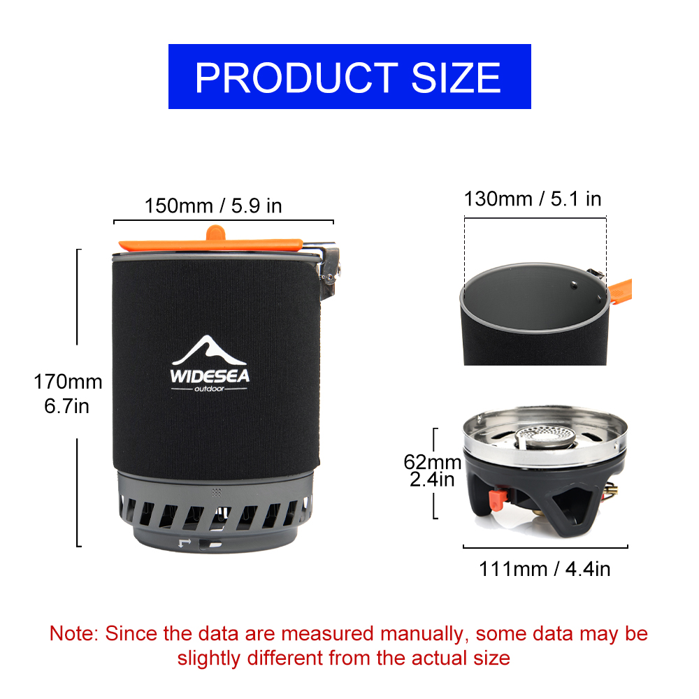 Widesea Sistema di cottura da  - Camping Cooking System recensione e prezzo
