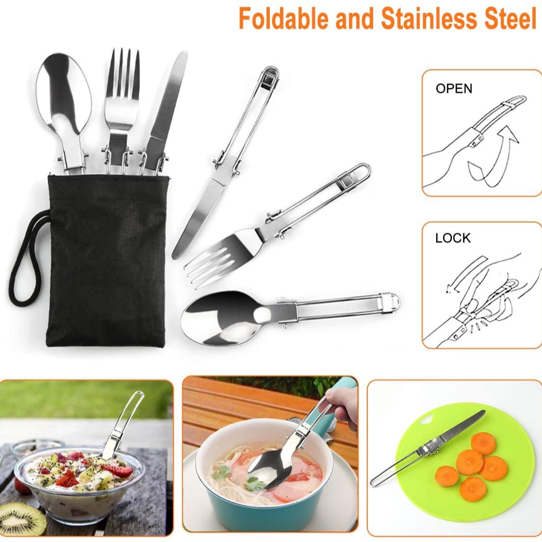 Set Completo da Campeggio per  - Camping Cooking Set With Kettle recensione e prezzo