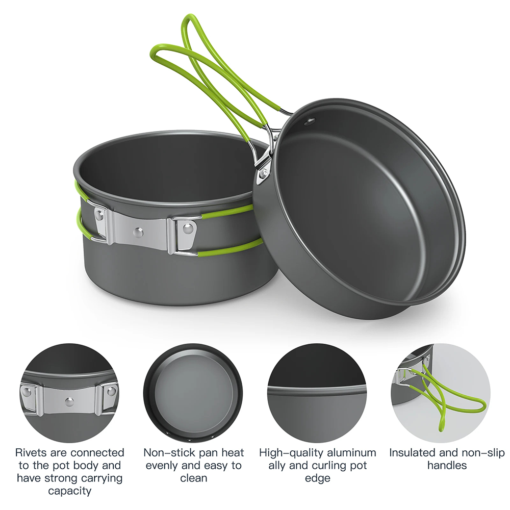 Set di Pentole da Campeggio pe - Quechua Camping Cooking Set recensione e prezzo