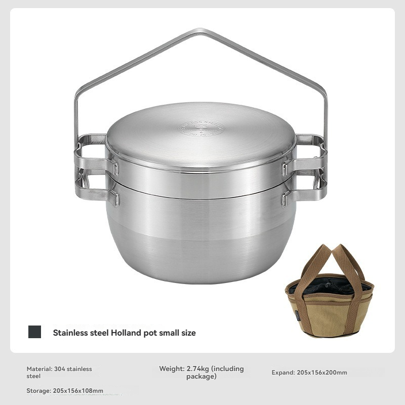Pentola da campeggio DO-25 in  - Camping Hanging Cooking Pot recensione e prezzo