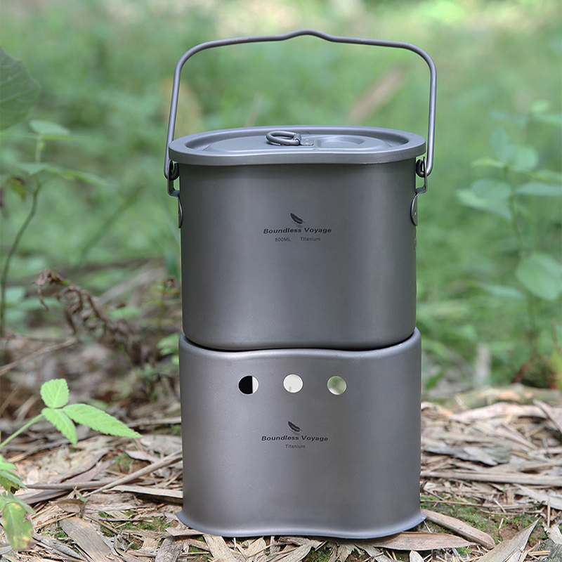 Boundless Voyage Set di pentol - Camping Hanging Cooking Pot recensione e prezzo