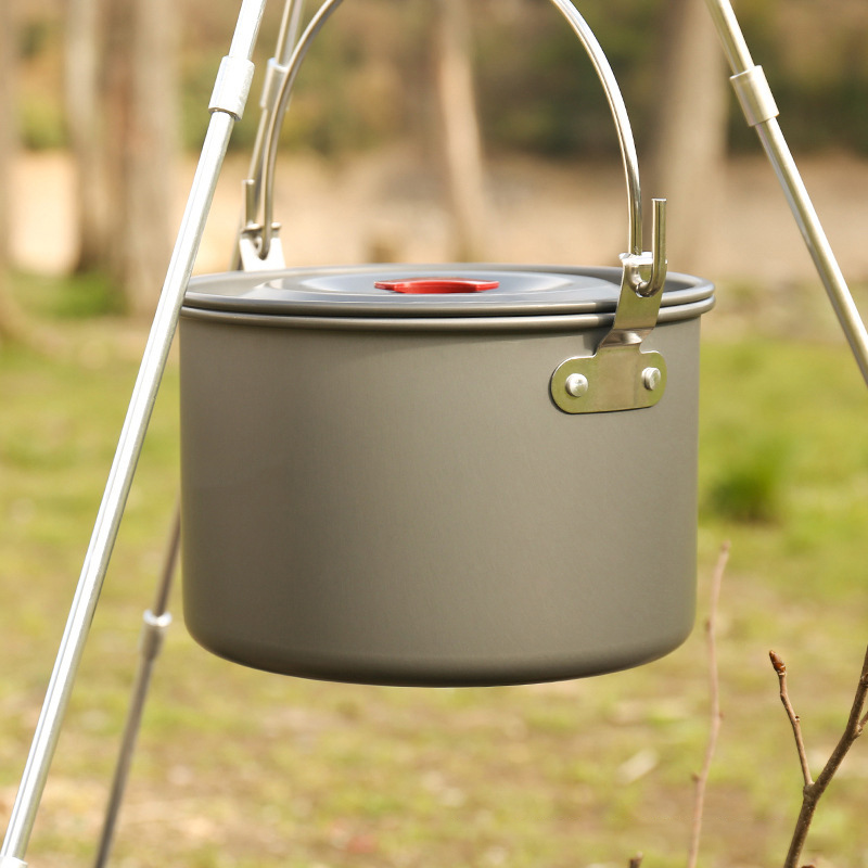 Pentole da Campeggio Sospese d - Camping Hanging Cooking Pot recensione e prezzo