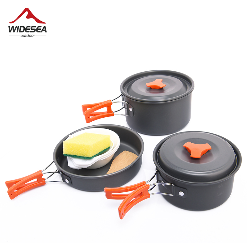 Widesea Set di pentole da camp - Quechua Camping Cooking Set recensione e prezzo