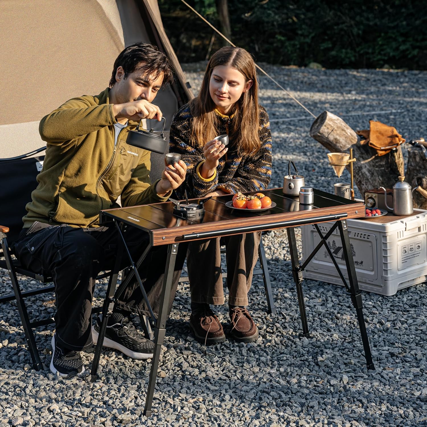 Tavolo da Campeggio Regolabile - Camping Cooking System recensione e prezzo
