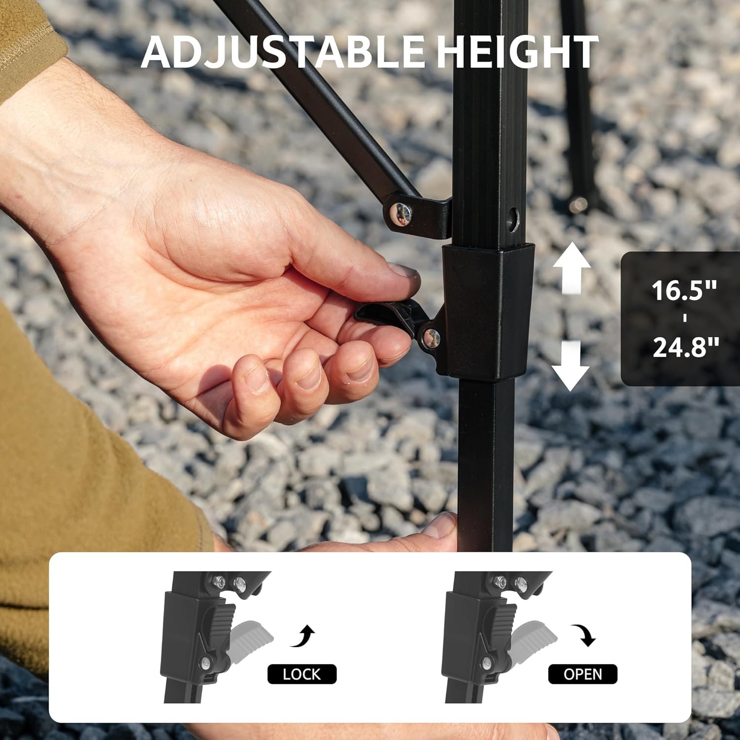 Tavolo da Campeggio Regolabile - Camping Cooking System recensione e prezzo