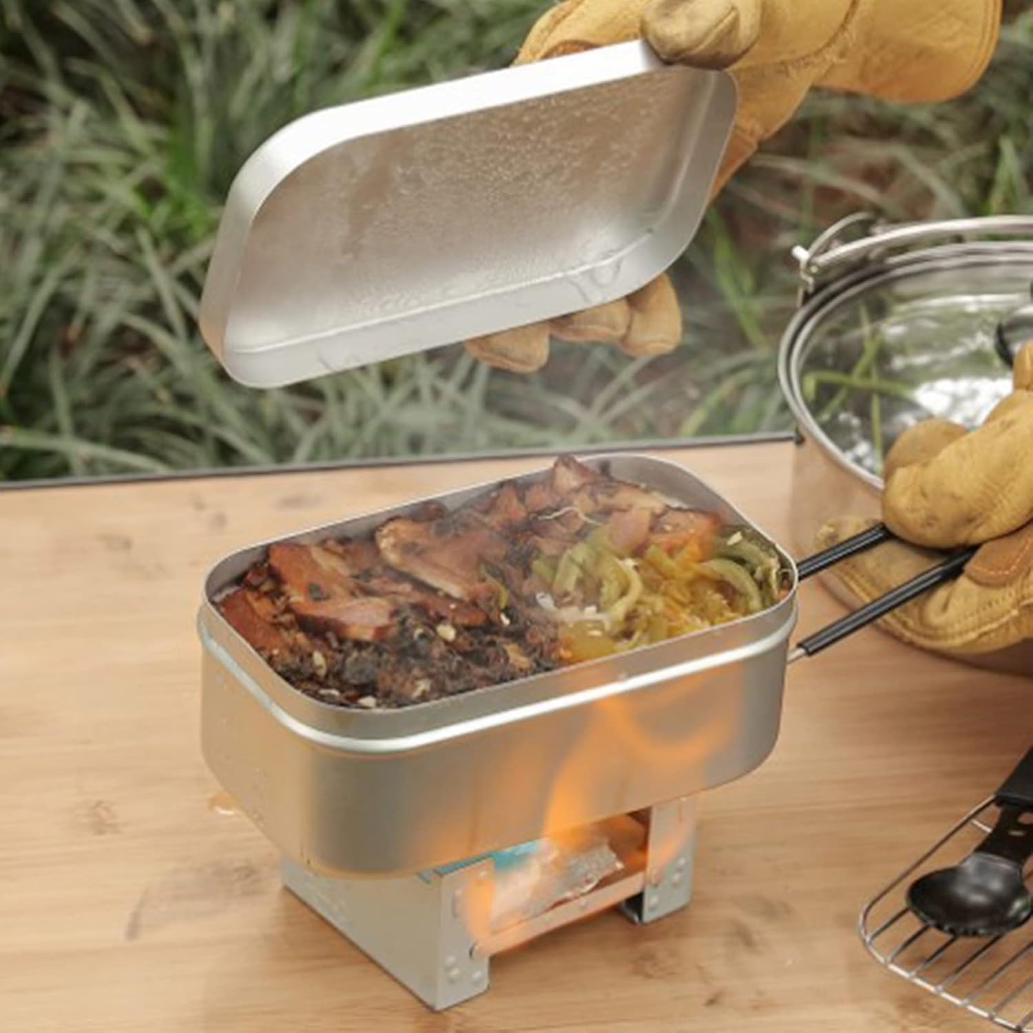Maniglia pieghevole per Bento  - Camping Cooking Equipment recensione e prezzo