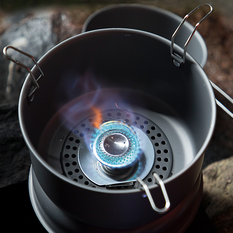Fornello a gas da campeggio Bu - Camping Cooking System recensione e prezzo