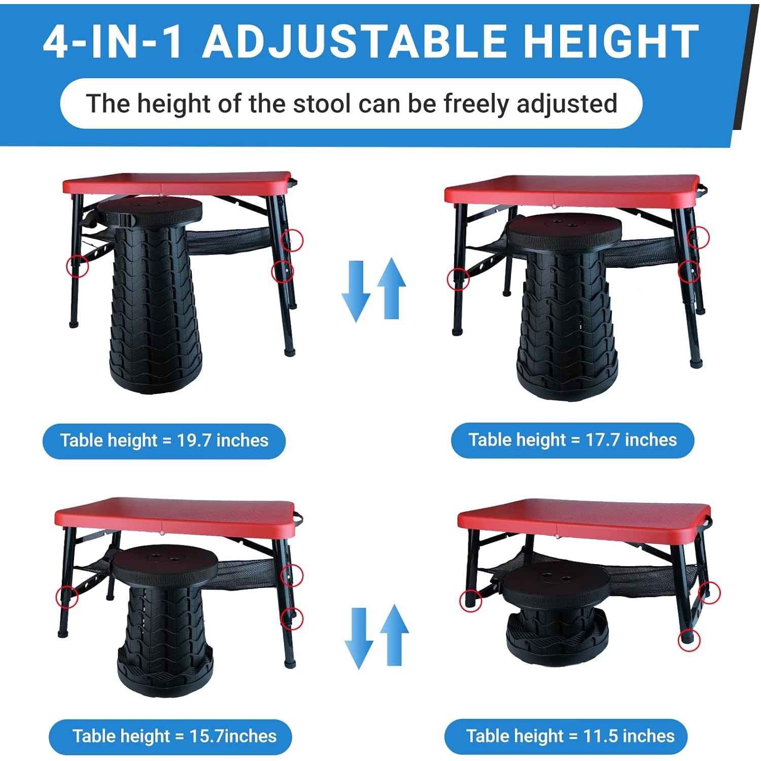 Set tavolo pieghevole e sgabel - Camping Cooking Table Foldable recensione e prezzo